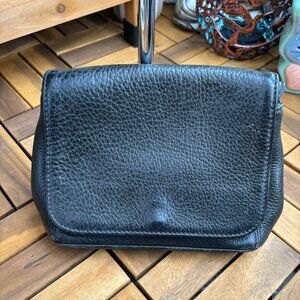 Authentic Vintage Coach Hudson Flap Pebble Leather Crossbody Bag